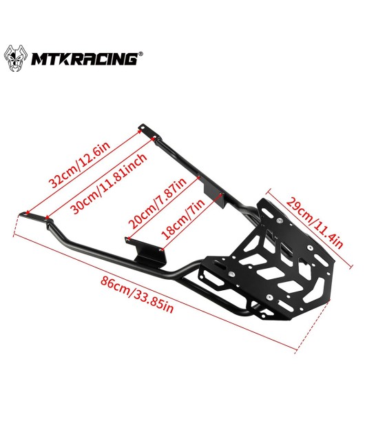 Suitable for Honda CB650R CBR650R rear rack, trunk support, luggage support after 2021-2023