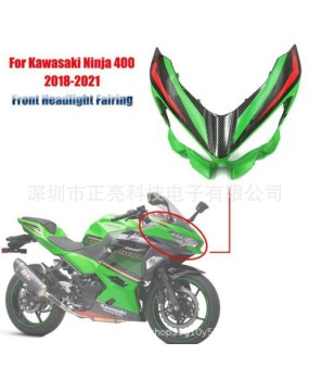 Suitable for KAWASAKI Kawasaki Ninja 400 Ninja400 2018-2021 front nose headlight cover assembly