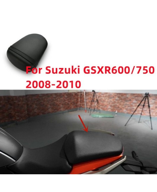 Suitable for Suzuki GSXR600/750 2008-2010 K8 rear passenger seat cushion rear leather seat