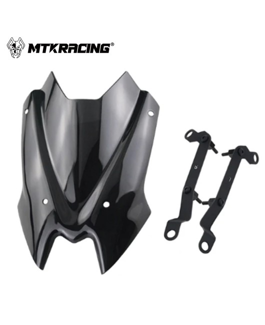 Suitable for Kawasaki Z900/Z650 20-24 year windshield front windshield, windshield guide cover, and raised front windshield