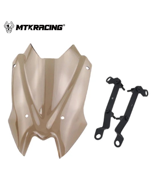 Suitable for Kawasaki Z900/Z650 20-24 year windshield front windshield, windshield guide cover, and raised front windshield