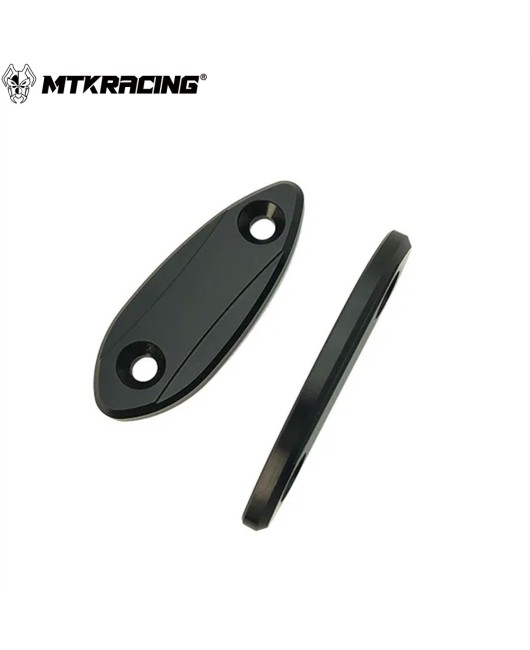 Suitable for Kawasaki ZX6R (09-15) ZX25R (21-24) modified rearview mirror decoration cover mirror seat plug mirror code seat