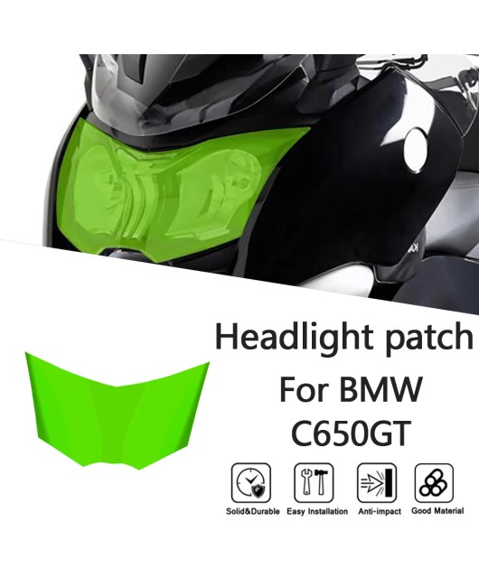 Suitable for BMW C650GT 2012-2016 modified headlight protection film, headlight protection lens cover film