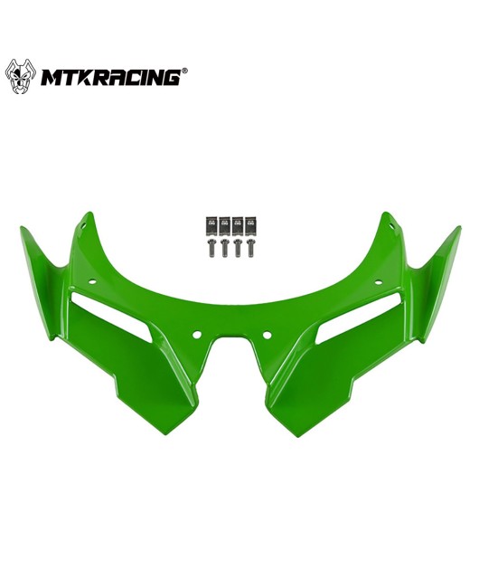 Suitable for KAWASAKI ZX-25R 21-24 modified bird beak fixed wing shark fin inlet wing lower lip breaking wind