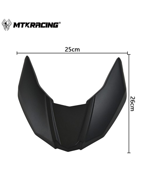 Suitable for BMW G310GS 2017-2021 modified bird beak fixed wing shark fin inlet wing lower lip wind knife