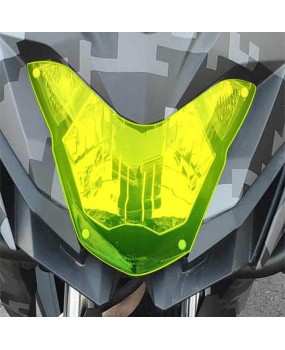 Suitable for Kawasaki VERSYS X-300 17-24 year modified headlight protection sheet, headlight protection lens cover sheet