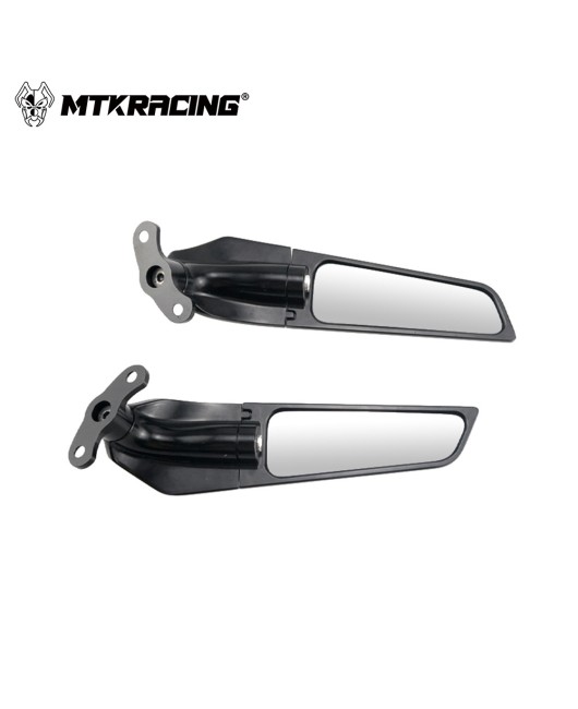 Suitable for Kawasaki ZX-10R 2016-2024 modified fixed wing rearview mirror, racing mirror, reversing mirror