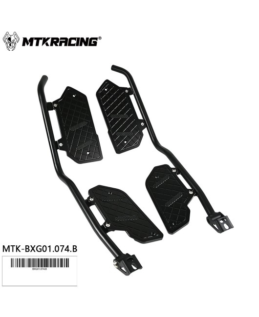 Suitable for Yamaha TMAX560 22-24 year retrofit front and rear foot pedal crash barriers