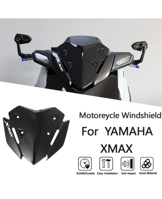 Suitable for Yamaha XMAX300 23-24 year modified sports competition windshield and windshield deflector cover