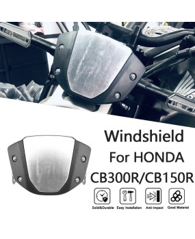 Suitable for Honda CB150R/250R/300R 19-24 modified windshield, instrument panel, windshield mirror, and guide cover