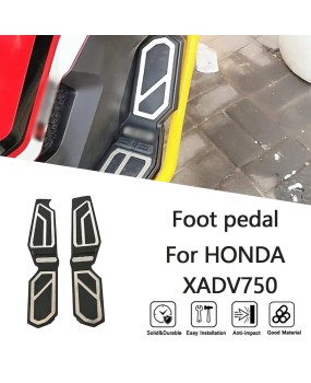 Suitable for Honda XADV750 X-ADV75017-24 modified foot pedal anti slip foot pad front footrest