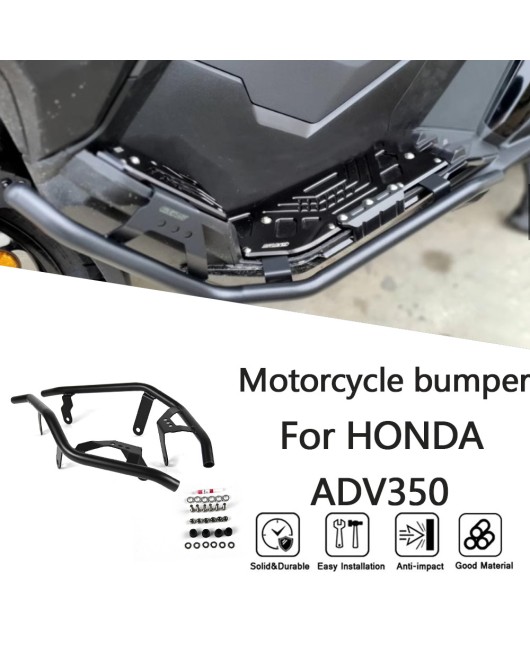 Suitable for Honda ADV350 2022-2024 modified engine anti fall bumper, engine bumper protection bumper