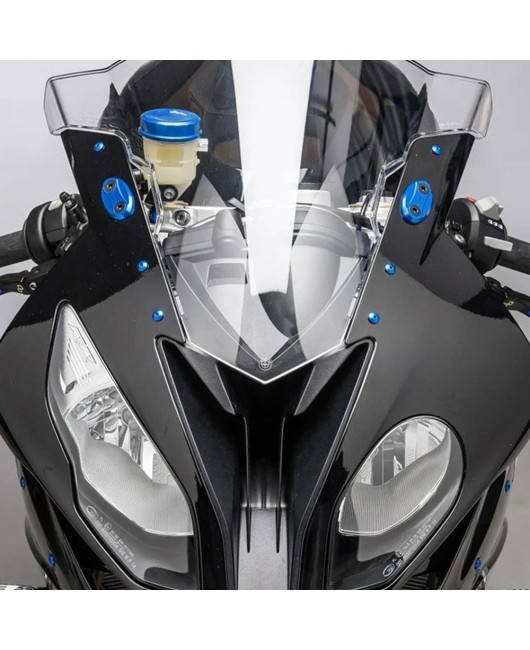 Suitable for Kawasaki ZX-6R 2003-2004 modified rearview mirror decorative cover aluminum alloy mirror code holder