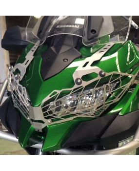 Suitable for Kawasaki Beast Versys1000 21-22 modified headlight protection, headlight net, headlight cover protection net