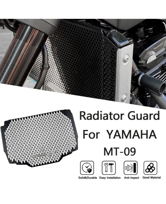 Suitable for Yamaha MT-09 2021-2024 modified water tank network, water tank cover, external radiator protection net