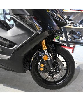 Suitable for Yamaha tmax530/560 17-24 front extended mudguard modification accessories anti mud mudguard