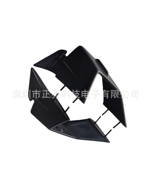 Suitable for BMW S1000RR/M1000RR 2023 carbon fiber pattern spoiler fixed wing fairing