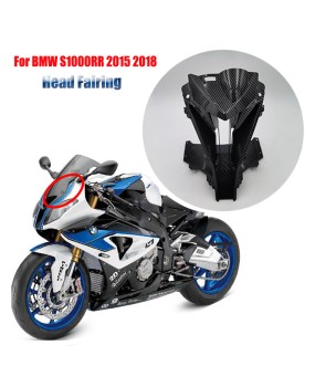 Suitable for BMW S1000RR 2015-2018 carbon fiber front air stamping headlight fairing