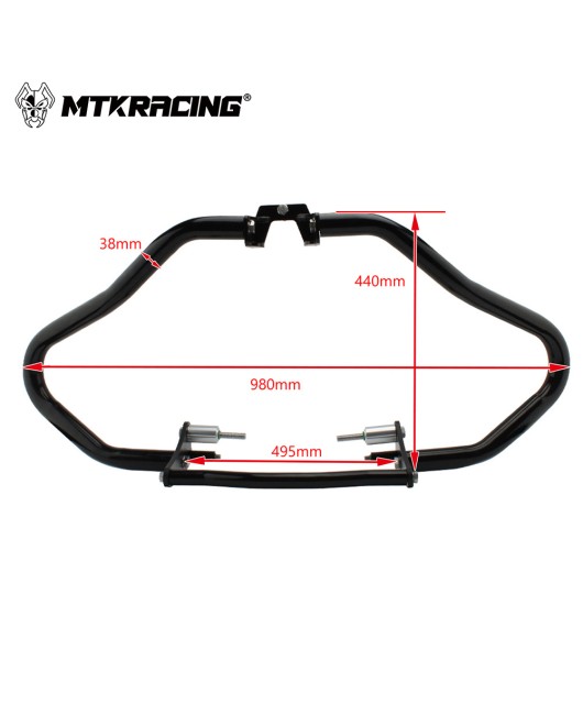 Suitable for BMW R18 bumper modification, engine bumper, body anti drop bar, engine bumper accessories