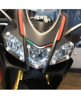 Suitable for Apulia RSV4 15-20 modified headlight protection film, eye protection lens, headlight cover patch