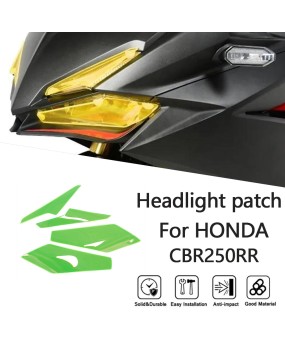 Suitable for Honda CBR250RR 2017-2024 modified headlight protective film, headlight protective lens cover patch