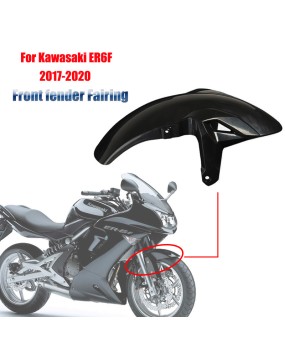 Suitable for Kawasaki ER6F 2017-2020 front mudguard, mudguard, wheel guard