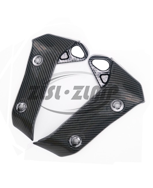 Suitable for Yamaha MT07 2018-20 heat dissipation cover, water tank side panel, carbon fiber patterned fairing