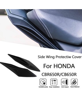 Suitable for Honda CBR650R CB650R21-23 side wing protection, rear racing side wind wing modification, air side wing