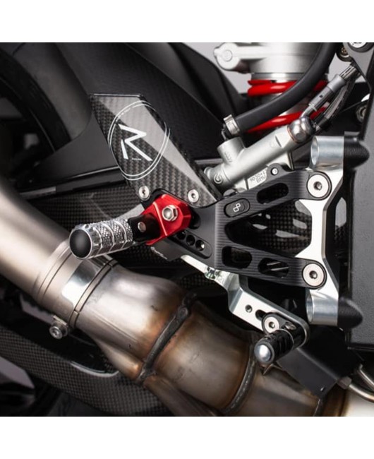 Suitable for BMW S1000RR 2019-2024 modified elevated assembly foot support, elevated foot pedal