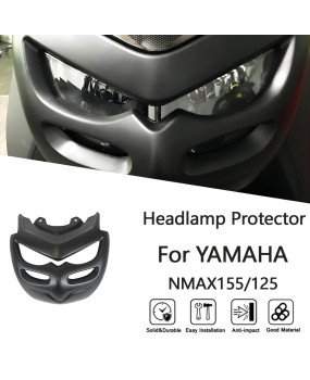 Suitable for Yamaha NMAX 155 hood, diffuser, headlight cover, front face shell, replica headlight shell