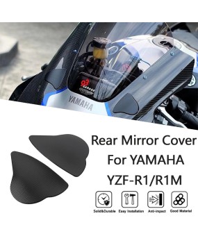 Suitable for Yamaha YZF-R1 20-24 year modified rearview mirror decoration cover mirror seat plug mirror code seat