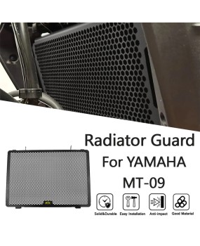 Suitable for Yamaha MT-09 2017-2020 modified water tank network, water tank cover, radiator protection net