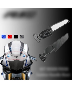 Suitable for Yamaha YZF-R1/R1M 15-19 year modified fixed wing rearview mirror, racing mirror, reversing mirror