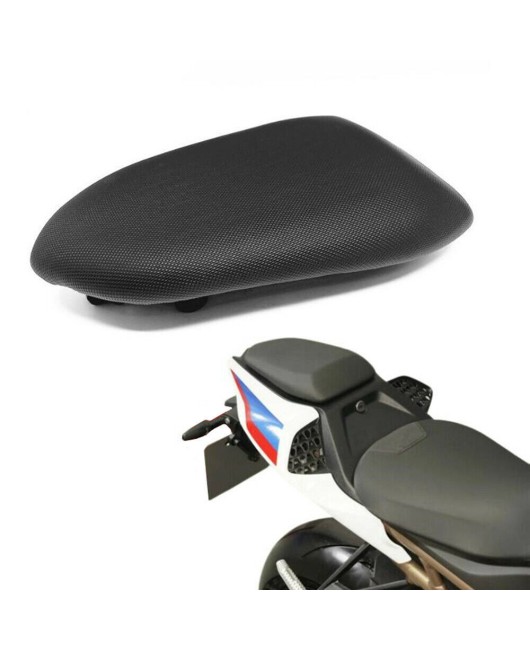 Suitable for BMW S1000RR 2019-23 motorcycle rear leather seat, rear seat cushion, rear passenger shock absorber cushion