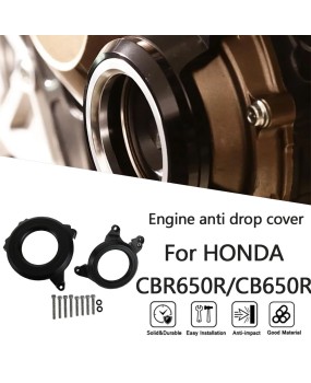 Suitable for CB650R CBR650R 2019-2020 modified engine protective cover, engine side cover, anti drop cover