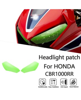 Suitable for Honda CBR1000RR 2017-2024 modified headlight protection film, headlight protective lens cover film