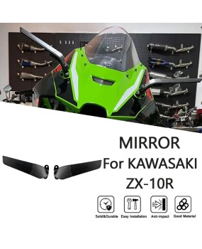 Suitable for Kawasaki ZX-10R 2011-2015 modified fixed wing rearview mirror, racing mirror, reversing mirror