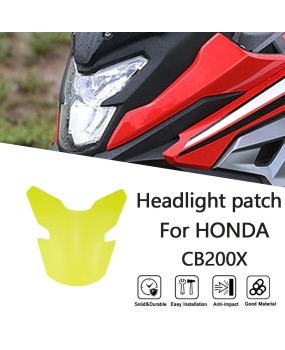 Suitable for Honda CB200X/CB150X 21-24 year modified headlight protection film, headlight lens cover patch