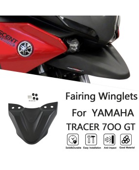 Suitable for Yamaha MT-07 Tracer 700GT 16-24 fixed wing bird beak inlet wing shark fin