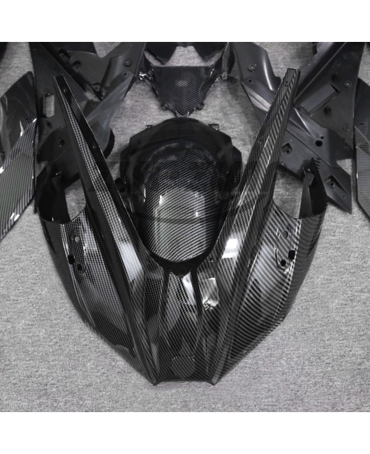 Suitable for Kawasaki Ninja H2 2015-22 motorcycle accessories with carbon fiber patterned ABS outer shell