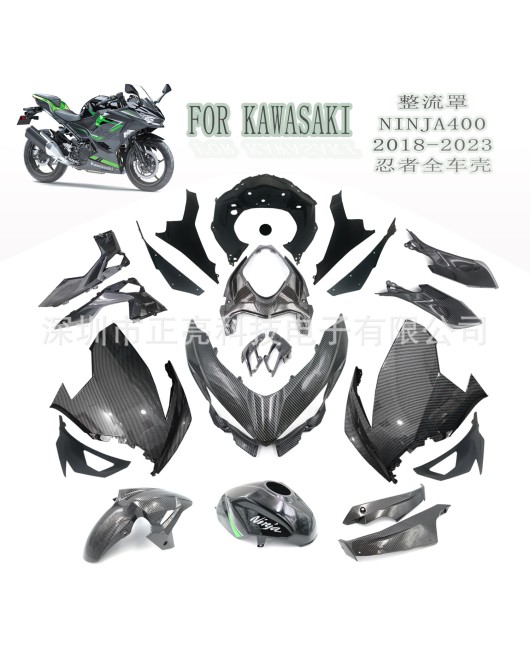 Suitable for KAWASAKI Kawasaki Ninja NINJA 400 2018-2023 full body shell fairing