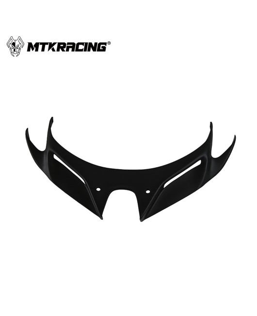 Suitable for Kawasaki NINJA250/400 modified bird beak fixed wing shark fin inlet wing lower lip wind knife