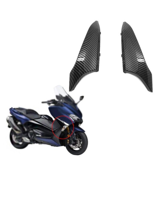 Suitable for Yamaha TMAX 530 15-19 carbon fiber front tank side panel cover rectifier