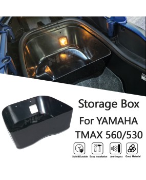 Suitable for Yamaha TMAX530/560 17-21 modified interior storage box with large storage space in the car