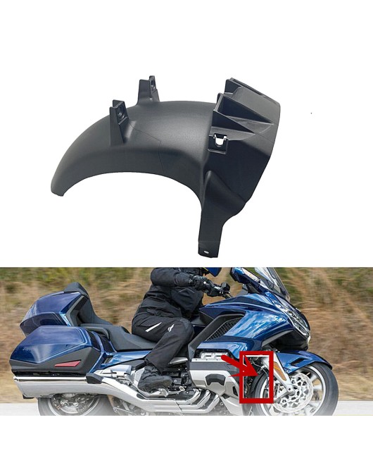 Suitable for Honda Gold Wing GL1800 2018-20 front mudguard rear section+front section original carbon fiber pattern