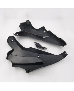 Suitable for Kawasaki Z900 lower package air guide cover annual modification, exhaust heat insulation cover, engine lower protection plate edge plate