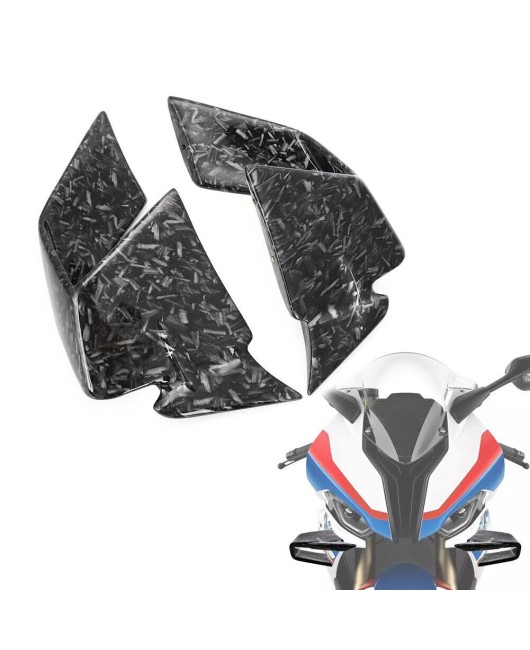 Suitable for BMW front spoiler side panel fixed wing forging pattern BMW S1000RR M1000RR 2019-22