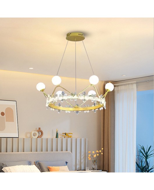 Modern minimalist bedroom pendant light Nordic light luxury home designer living room bedroom pendant light new cross-border main light