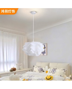 French style pendant light, living room light, antique internet famous, cream style, bedroom pendant light, warm and simple LED bar decoration pendant light