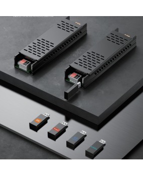 Graffiti Zigbee strip controller with three wire and two wire intelligent dimming and color matching integrated split voice dimming power supply